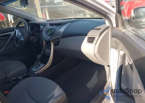 2013 Hyundai Elantra Gls z USA, uszkodzony, nr VIN 5NPDH4AEXDH208035